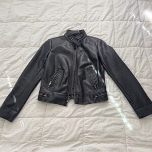 Levi's Women's Black Leather Jacket